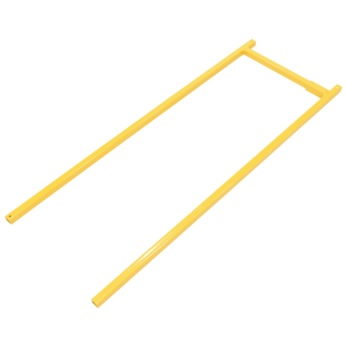 Steel Square Handrail Sliding Gate 1-1/4 In. x 64 In. x 25-5/8 In.