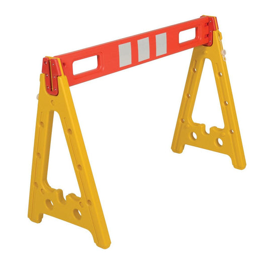 Plastic A-Frame Barricade 44-5/8 In. x 19-1/2 In. x 31-3/4 In.