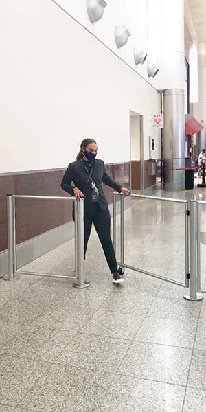 Single Breakaway Barrier Gate