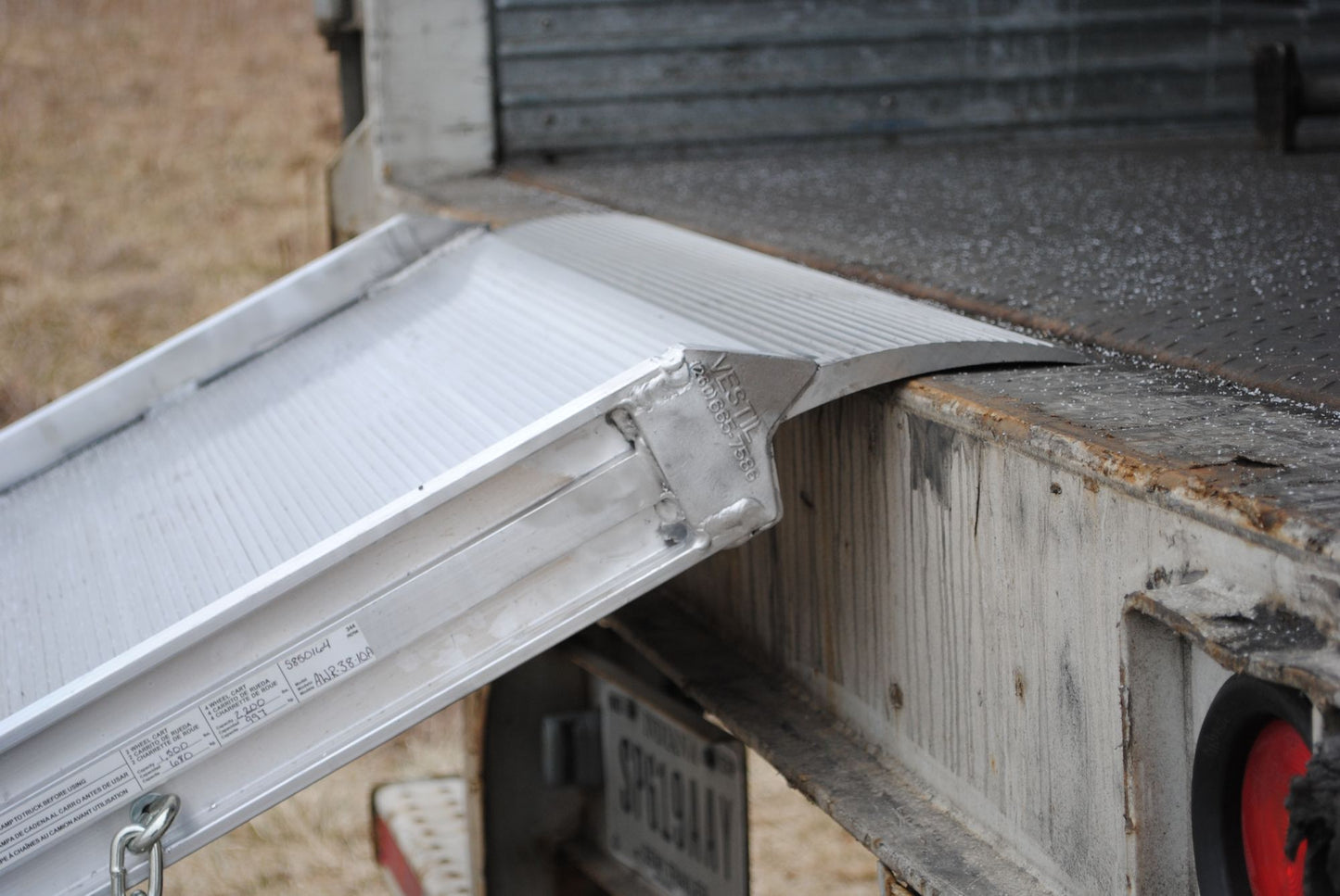 Aluminum Walk Ramp — AWR Series — 28-In Width