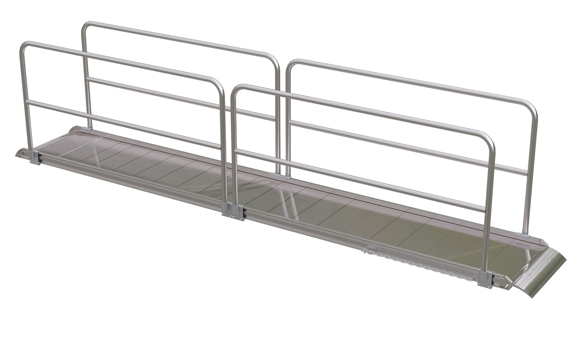 Aluminum Walk Ramp — AWR Series — 28-In Width