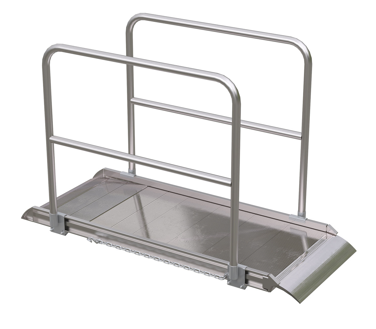 Aluminum Walk Ramp — AWR Series — 28-In Width