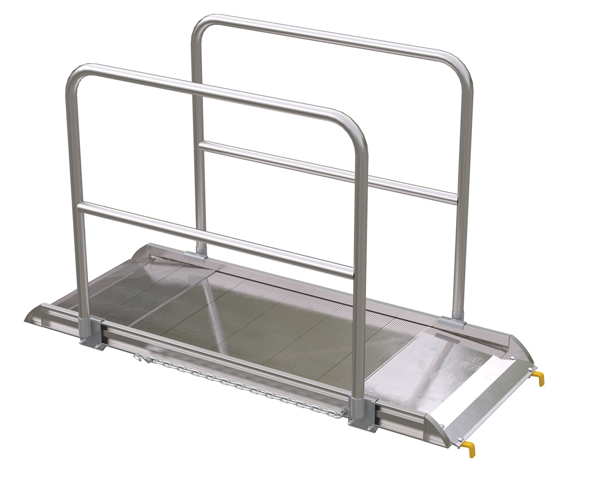 Aluminum Walk Ramp — AWR Series — 28-In Width