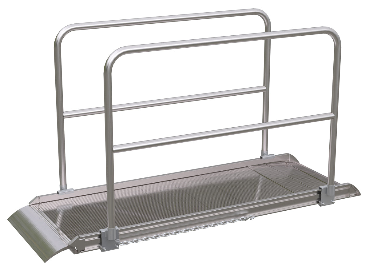 Aluminum Walk Ramp — AWR Series — 28-In Width