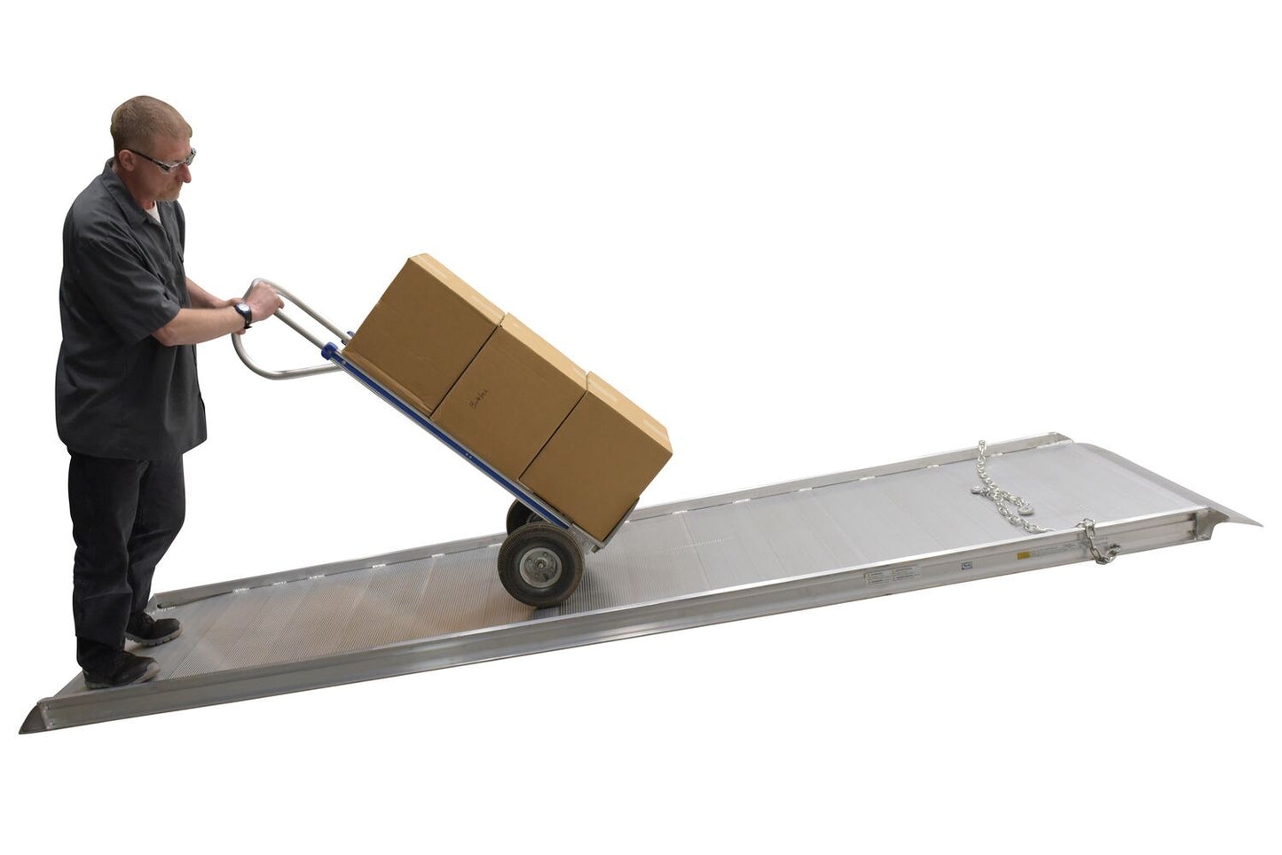 Aluminum Walk Ramp — AWR Series — 28-In Width
