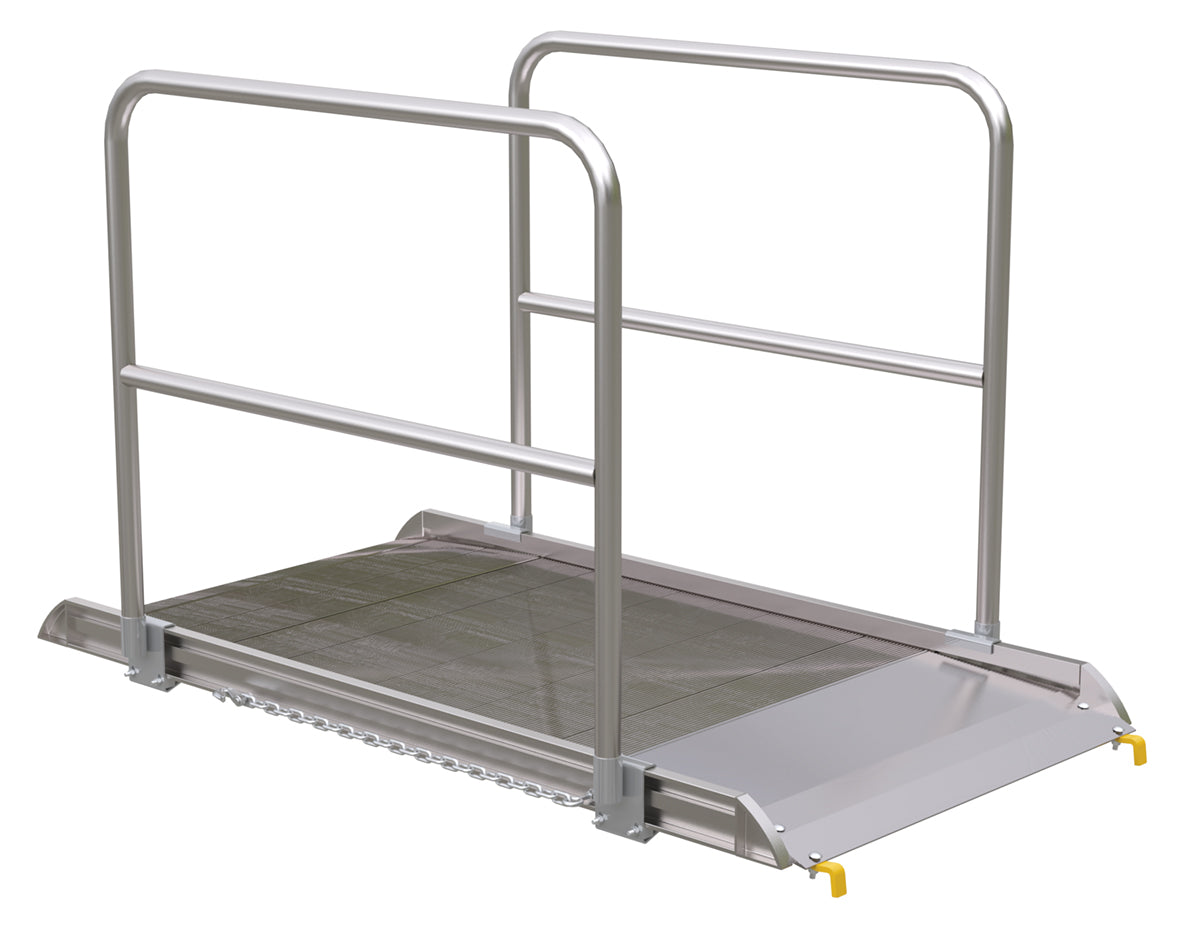 Aluminum Walk Ramp — AWR Series — 38-In Width