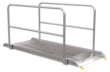 Aluminum Walk Ramp — AWR Series — 38-In Width