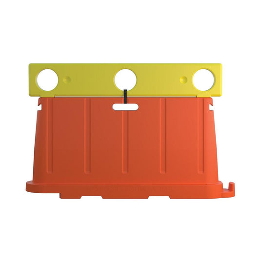 Polyethylene With UV Stabilizer Barricade Height Extension - 70 In. x 4-3/4 In. x 15-1/8 In.