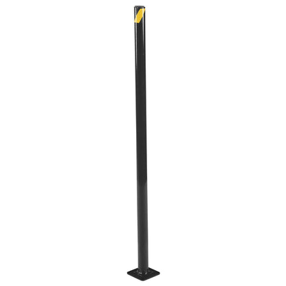Steel Pipe Safety Bollard 42 In. x 1-3/4 In. - Base Plate Mounted