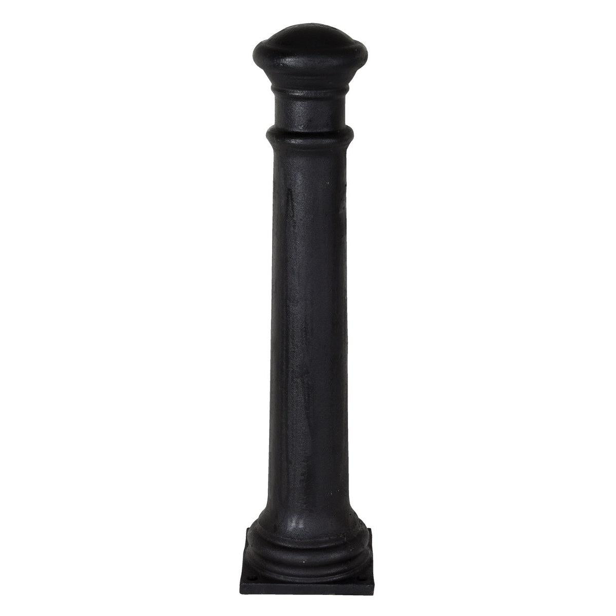 Ductile Iron Decorative Bollards – 38 In. Black