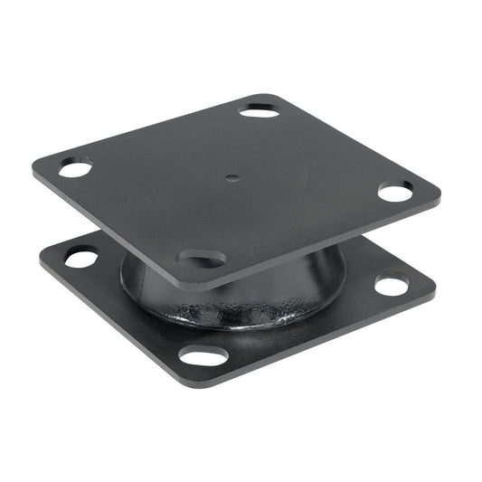 Energy Absorbing Steel/Rubber Plate 8 in x 8 in x 3 in