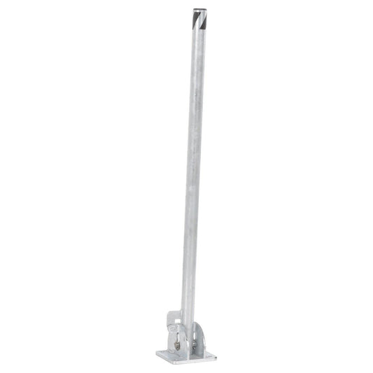 Steel Fold-Down Galvanized Bollard 42 In.