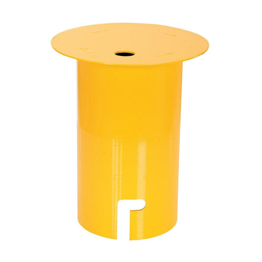 Steel Removable Bollard Sleeve Cover 8 In. x 8 In. x 9-13/16 In.