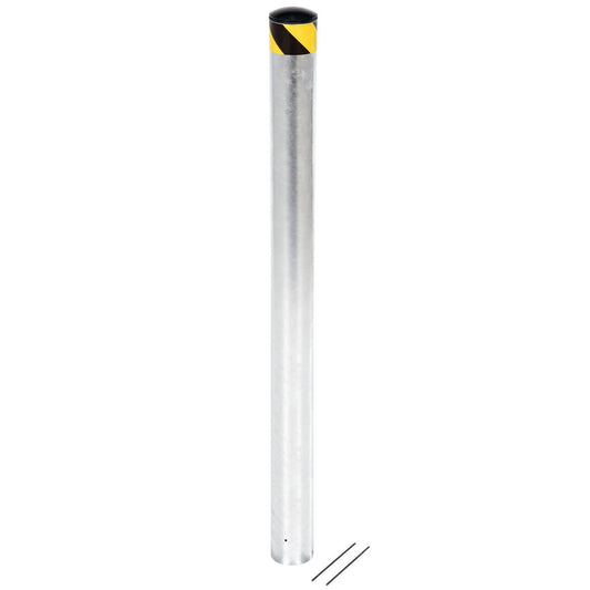 Galvanized Steel Pour In Place Bollard 72 In. x 6-1/2 In.