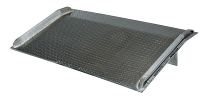 Aluminum Truck Dockboard - Welded Aluminum Curbs