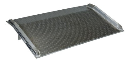 Aluminum Truck Dockboard - Welded Aluminum Curbs