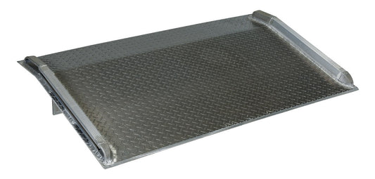 Aluminum Truck Dockboard - Welded Aluminum Curbs
