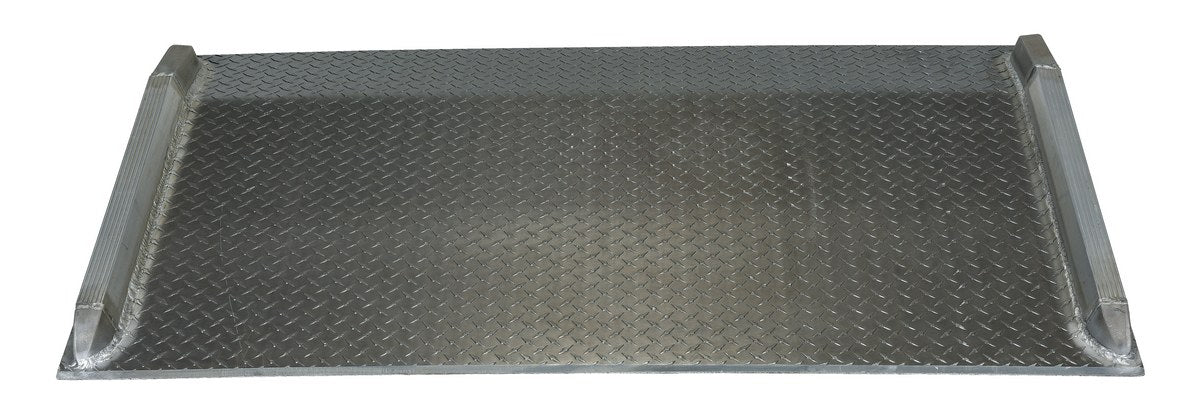 Aluminum Truck Dockboard - Welded Aluminum Curbs
