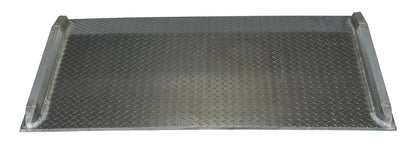 Aluminum Truck Dockboard - Welded Aluminum Curbs
