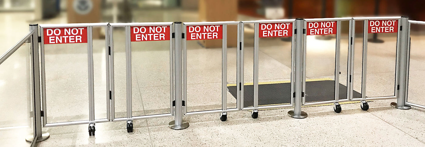 Dual Breakaway Barrier Gate