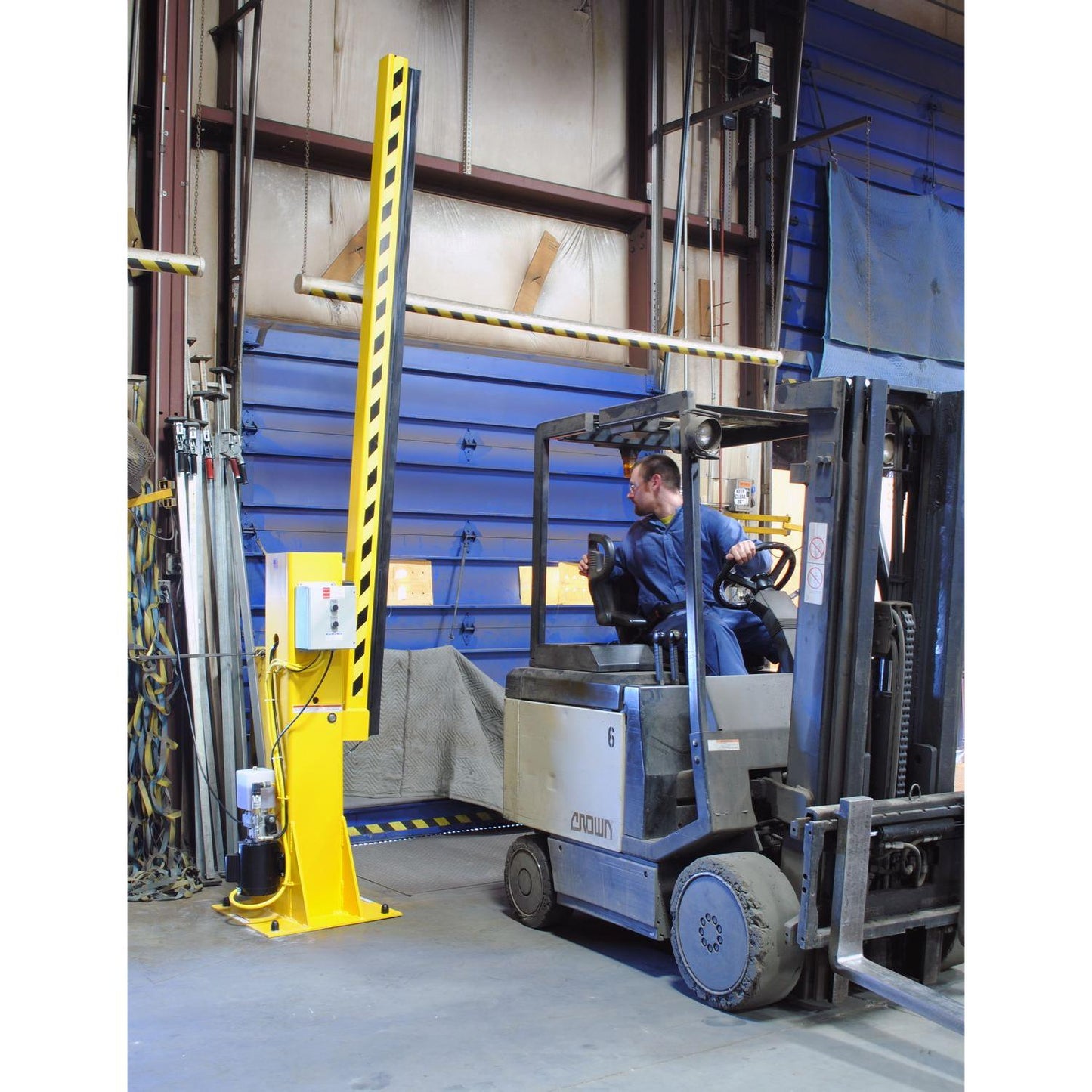 Steel Dock Barricades – Manual or Electric/Hydraulic Operation