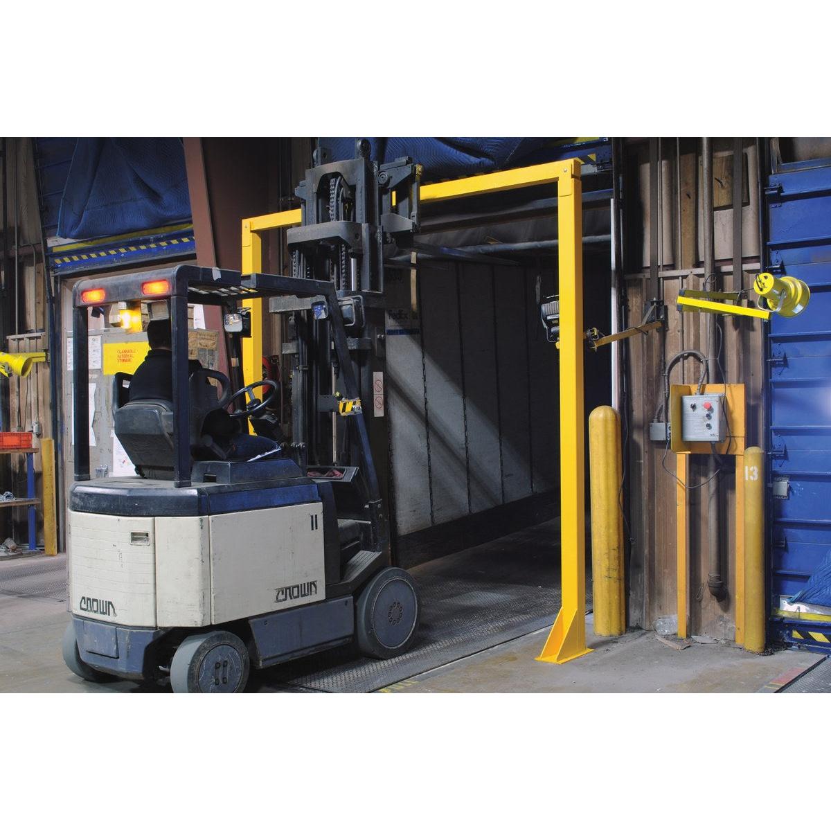 Steel Economical Overhead Door Warning Barrier