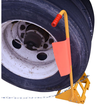 Fabricated Steel Ergo-Handle Wheel Chocks