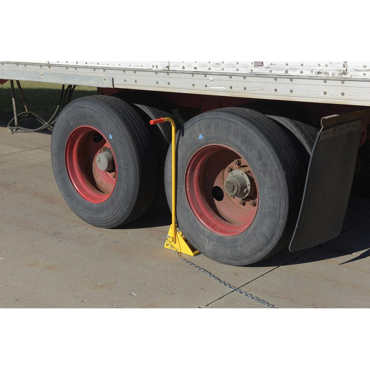 Fabricated Steel Ergo-Handle Wheel Chocks
