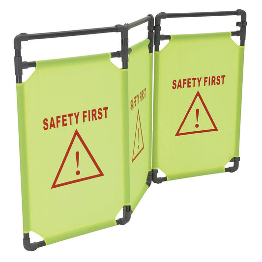 Folding Fabric Barrier 69 In. Length