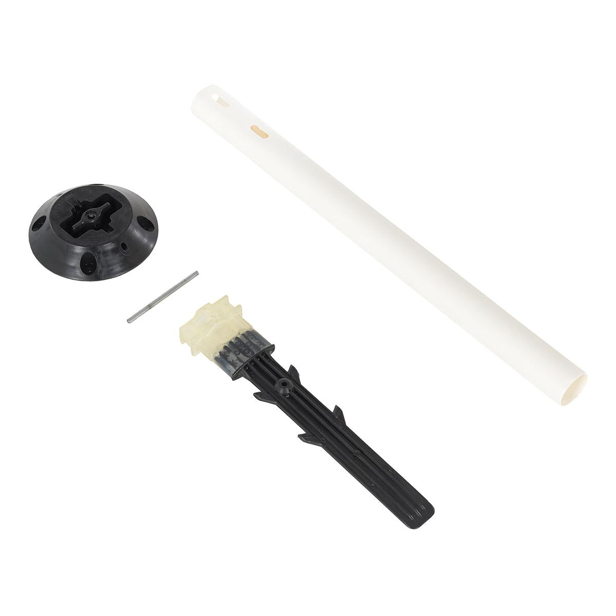 Tubular Sign Post with Base – Flexible Permanent Posts for Safety and Durability