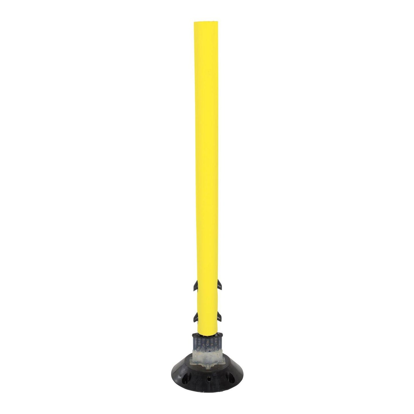 Tubular Sign Post with Base – Flexible Permanent Posts for Safety and Durability