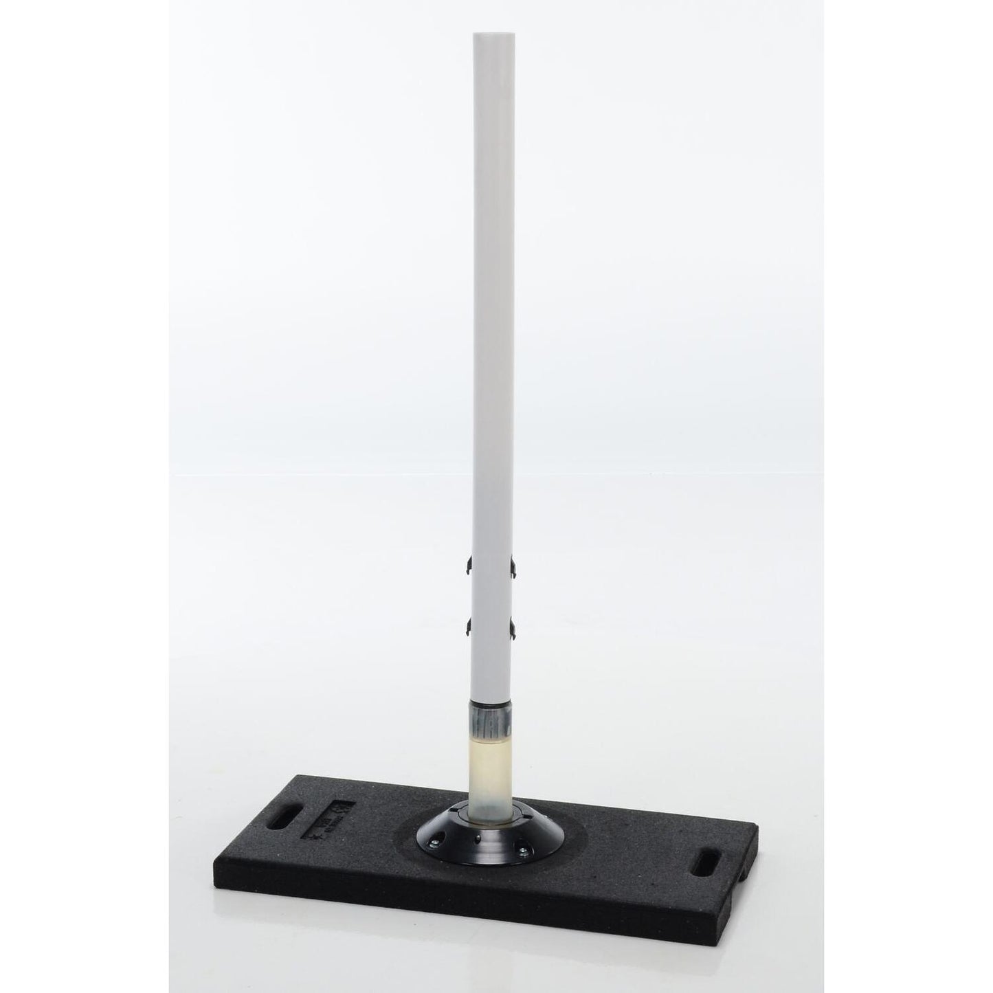 Tubular Sign Post with Base – Flexible Permanent Posts for Safety and Durability