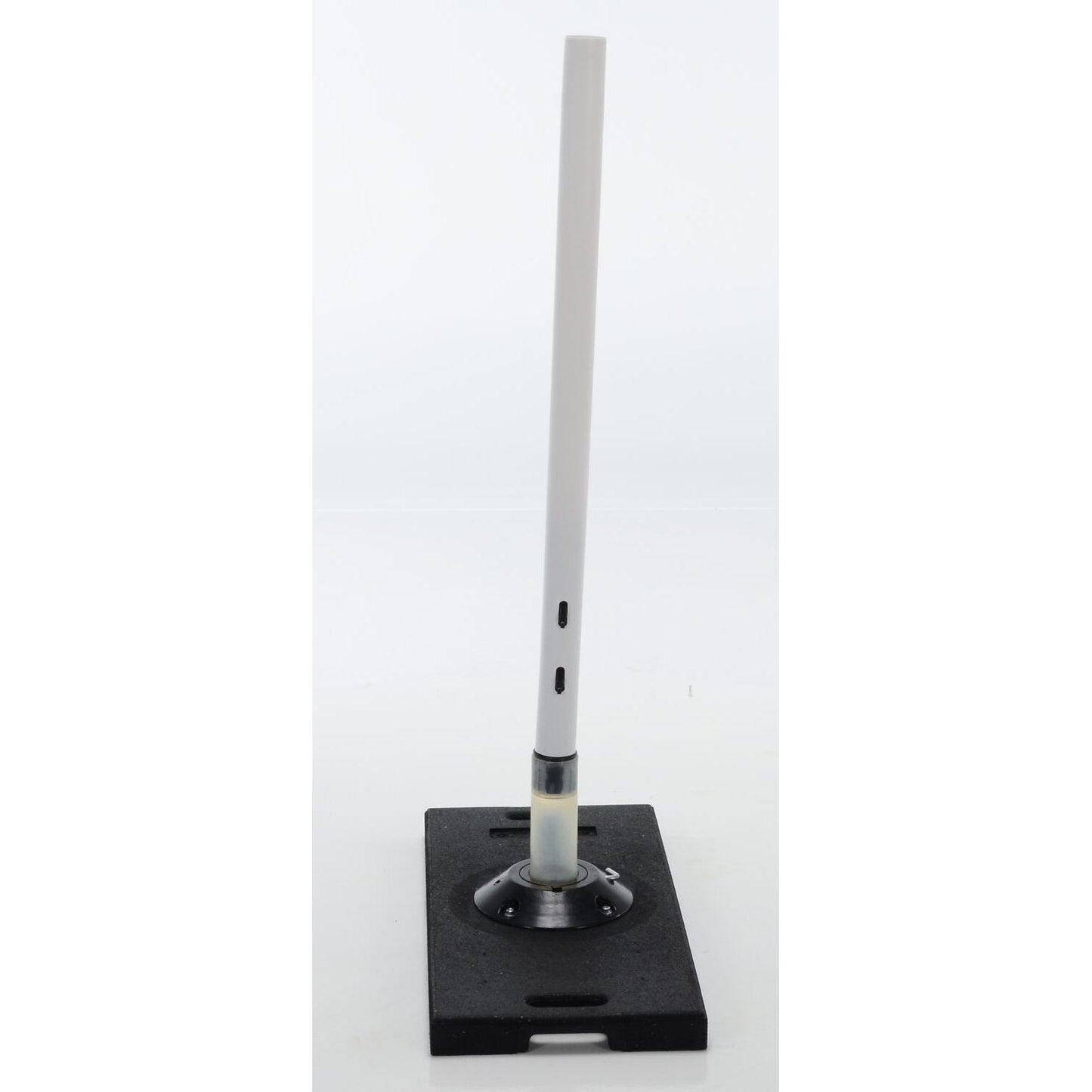 Tubular Sign Post with Base – Flexible Permanent Posts for Safety and Durability