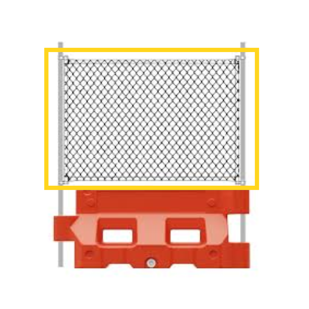 Fence Panel for Hydrocade Water Filled Barricade System