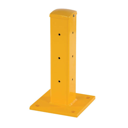 Steel Rigid Tube Post – Drop-In Style for 3 Ribbed Guard Rails