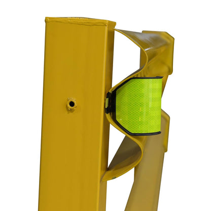 Curved Guardrail Reflectors