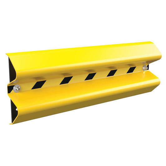 Wall-Mountable Steel Guard Rails – Yellow Powder-Coated
