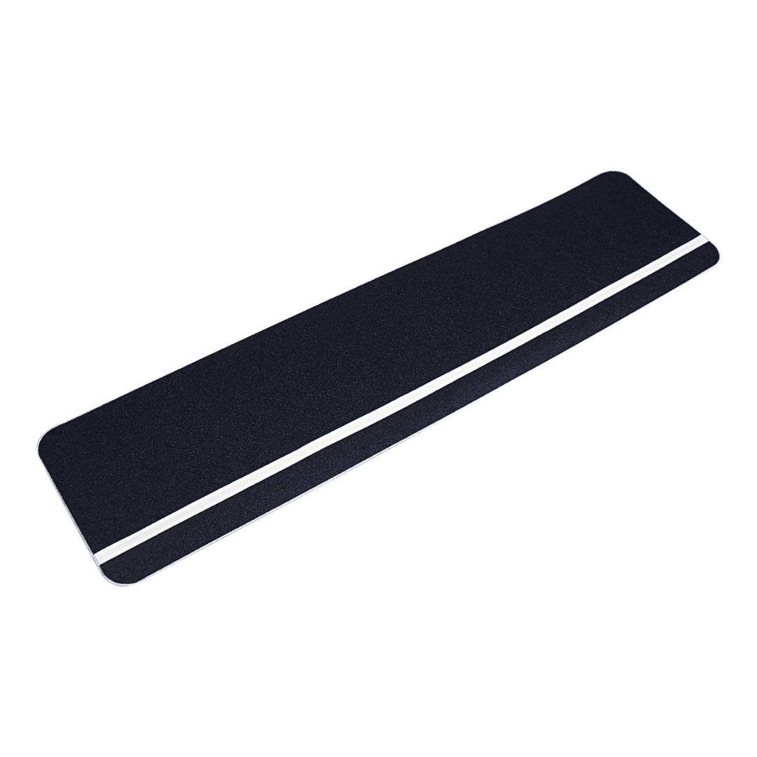Glow-in-the-Dark Stripe Anti-Slip Floor Treads (6″ × 24″)