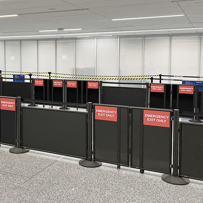 Dual Breakaway Barrier Gate