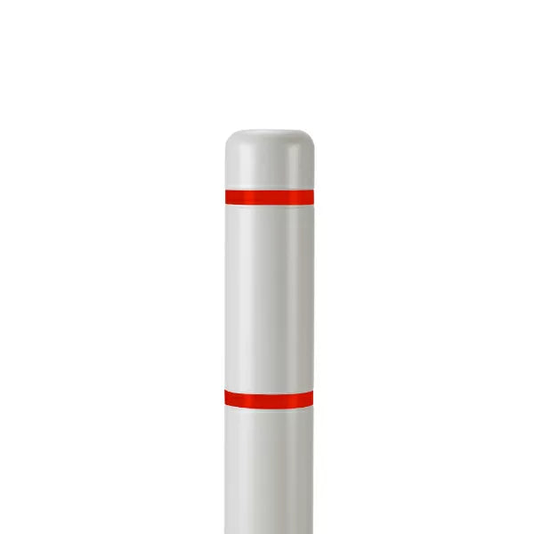 4" Bollard Covers with Reflective Tape