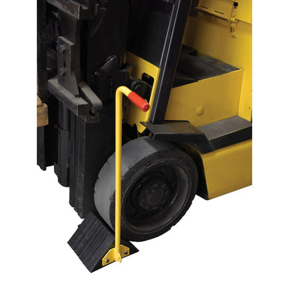 Laminated Rubber Ergo-Handle Wheel Chocks