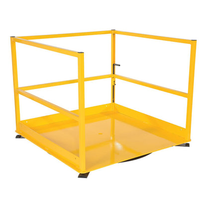 Rotating Mezzanine Safety Gate System