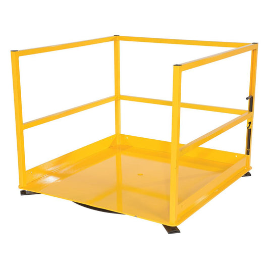 Rotating Mezzanine Safety Gate System