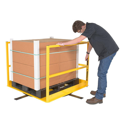 Rotating Mezzanine Safety Gate System