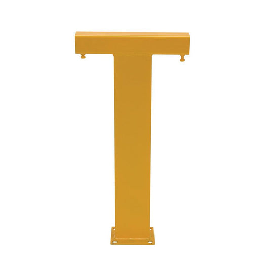 Steel Modular Guard System Straight Post - 1 Rail 7-5/8 In. x 18 In. x 36 In.