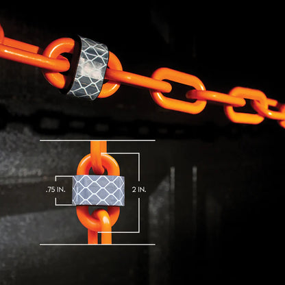 2 Inch Reflective Plastic Chain