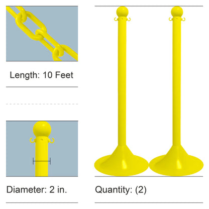 Stanchion Kits with Plastic Chain
