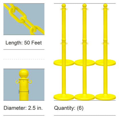 Stanchion Kits with Plastic Chain
