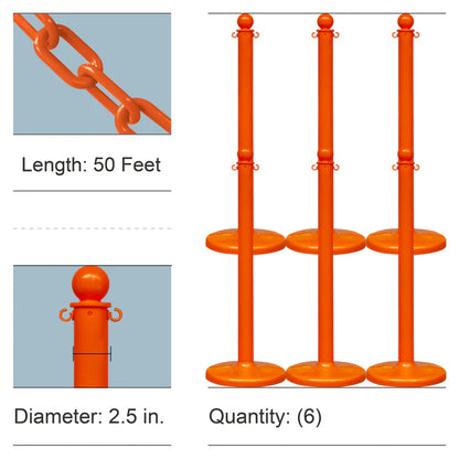 Stanchion Kits with Plastic Chain