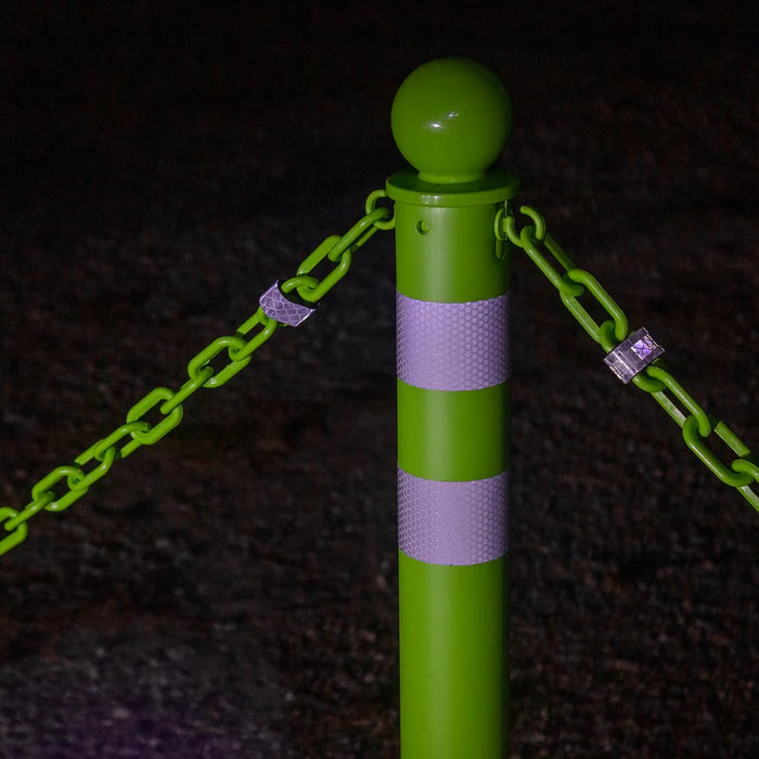 Reflective Stanchion Kits with Plastic Chain
